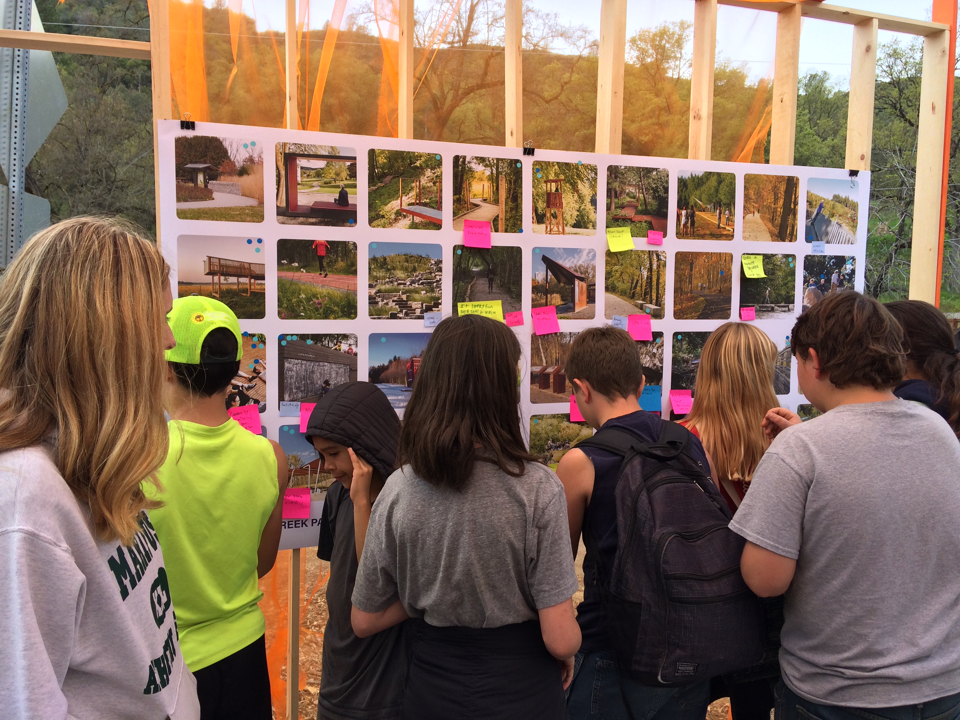 Photo of a public workshop